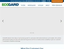 Tablet Screenshot of ecogard.com